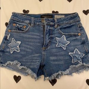 AEROPOSTALE high waisted shorts , size 0!
